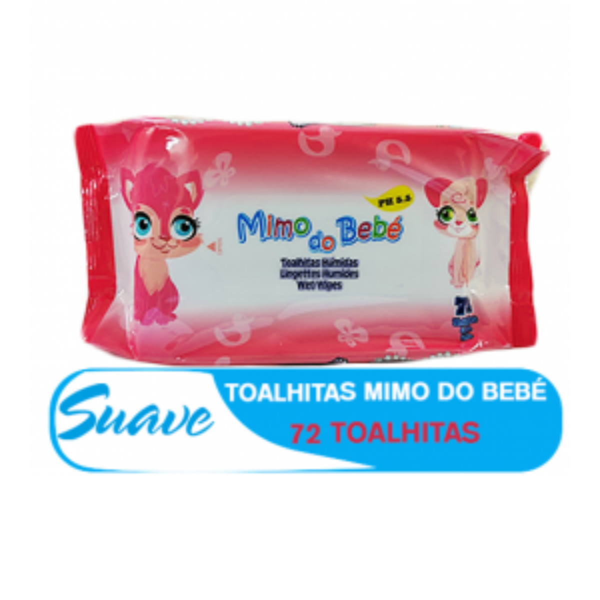 TOALHITAS HUMIDAS MIMO DO BEBE 72 PCS