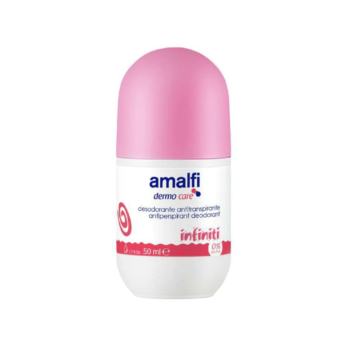 DESODORANTE AMALFI ROLL ON INFINITY 0% ALCOOL 50ML